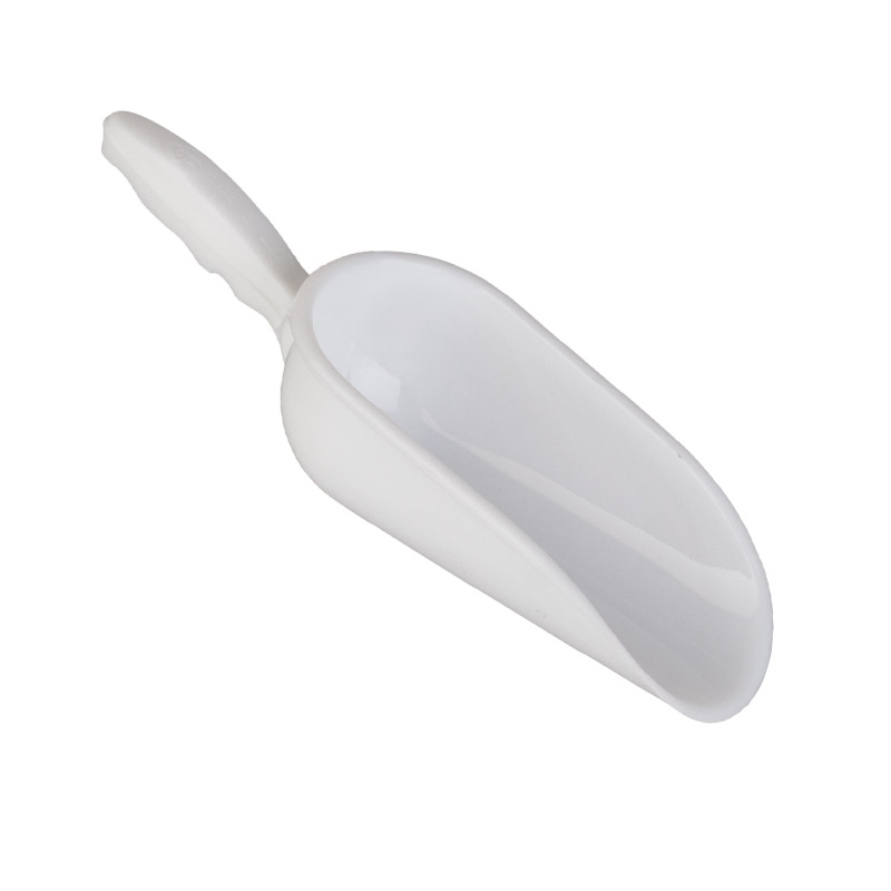 Ice scoop, polypropylene white - 100ml