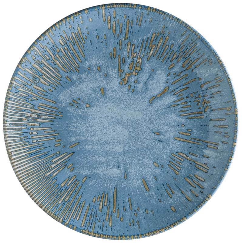 Bonna Snell Sky Gourmet Plate 30cm blue - 6 pcs. Bonna Snell Sky Gourmet Plate 30cm blue - 6 pcs.