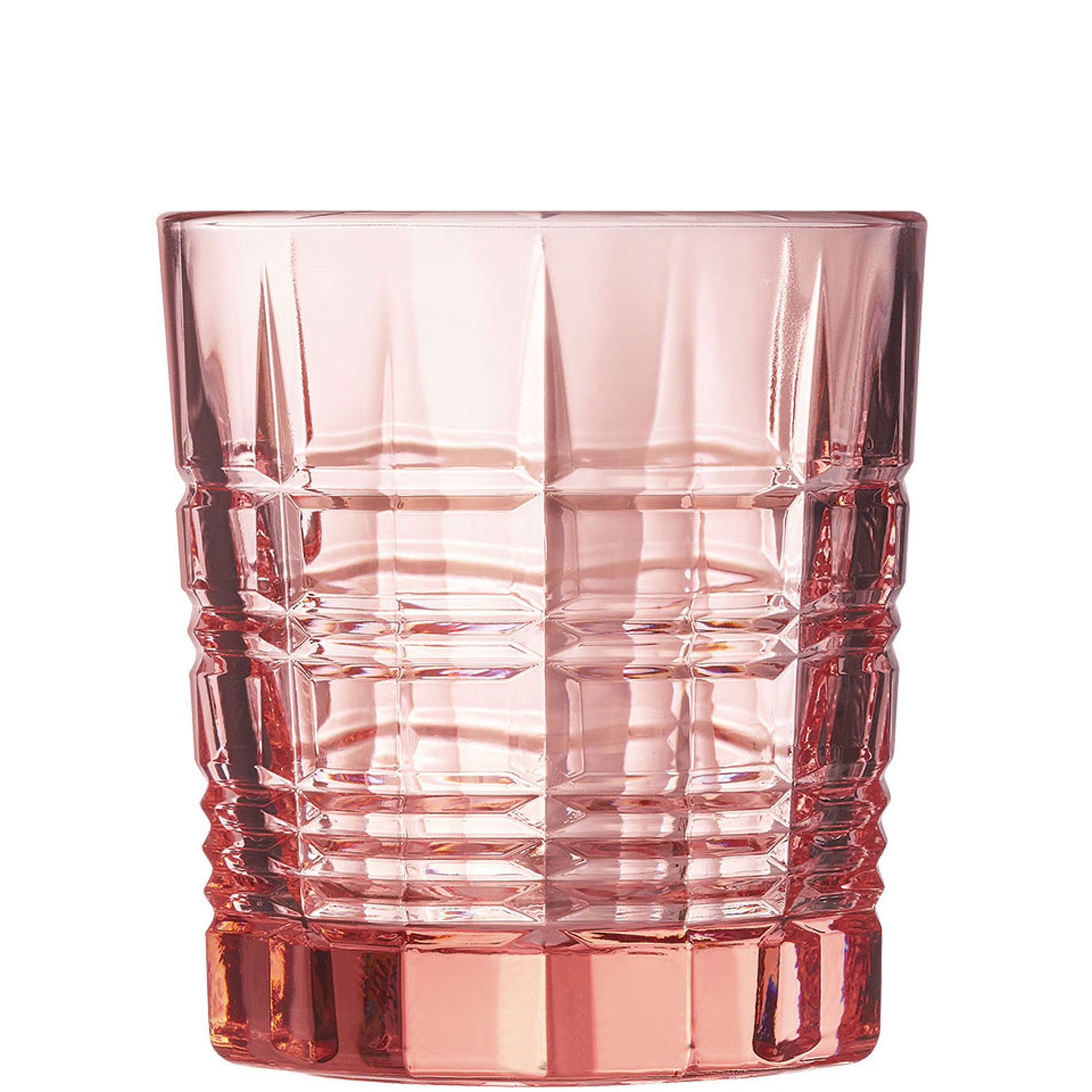 Whisky tumbler Brixton Colors, Arcoroc, pink - 300ml (1 pc.)