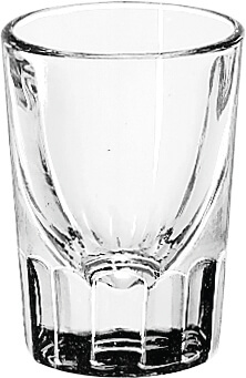 Fluted Whisky Shot Glass Shots & Shooters, Onis - 60ml (1 pc.)