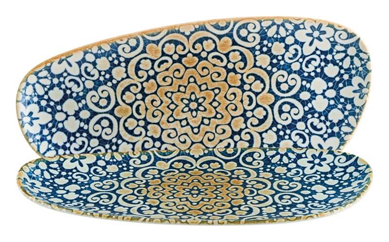 Bonna Alhambra Vago oval plate 36cm blue - 12 pcs.