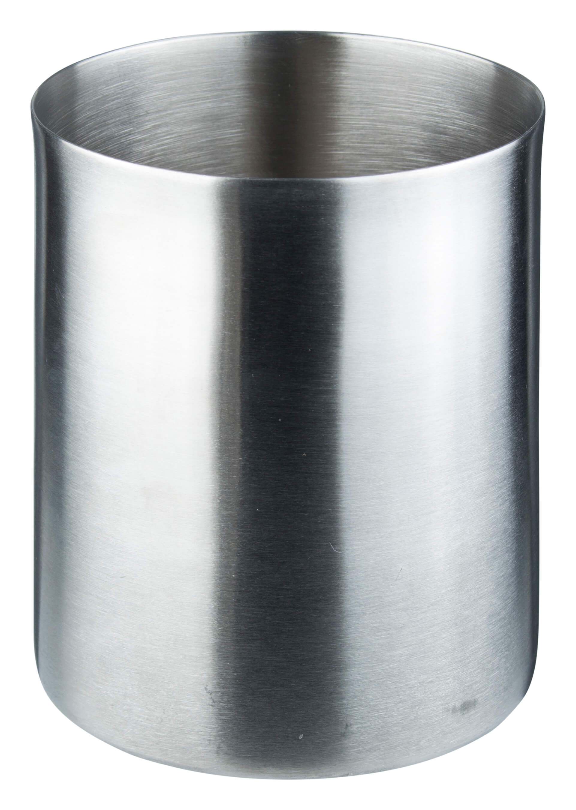 Cutlery/ straw holder, stainless steel - 8,2x10,5cm