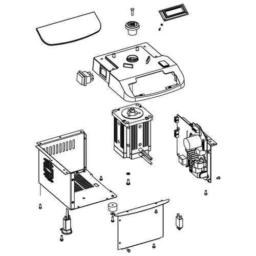 Base assembly 220V Europe plug - Santos #62 (62300)