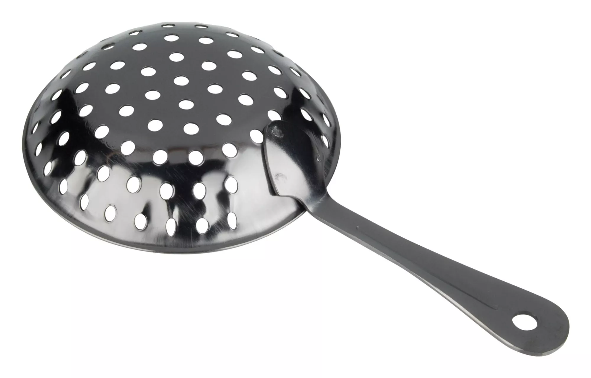 Julep Strainer, gunmetal black - Prime Bar (8cm) Julep Strainer, gunmetal black - Prime Bar (8cm)